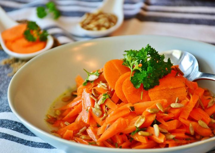 Восточный салат из моркови с Каротином и Витамином А